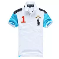 2013 t-shirt discount ralph lauren hommes big pony polo club white